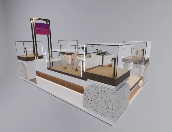 perfume kiosk