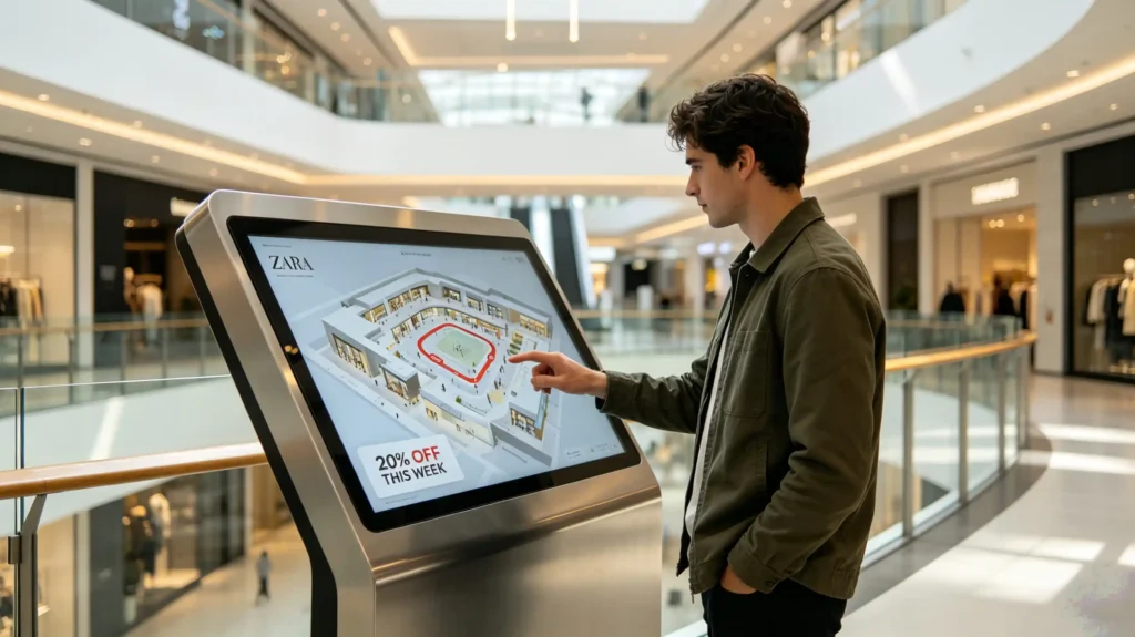 different types self-service kiosk