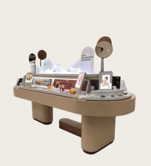 custom cosmetic counter