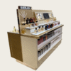 perfume island counter