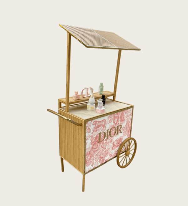perfume store island display case (20) perfume cart