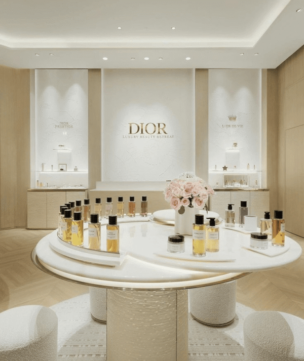 perfume store display