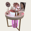 round display table design