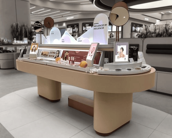 perfume island table