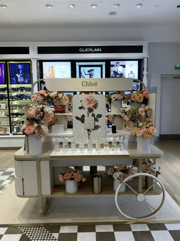 custom perfume cart