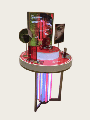 round display table design