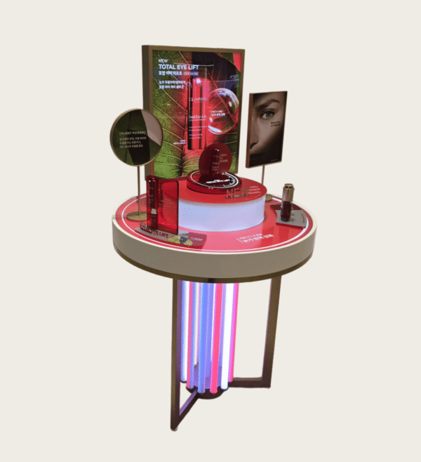 round display table design