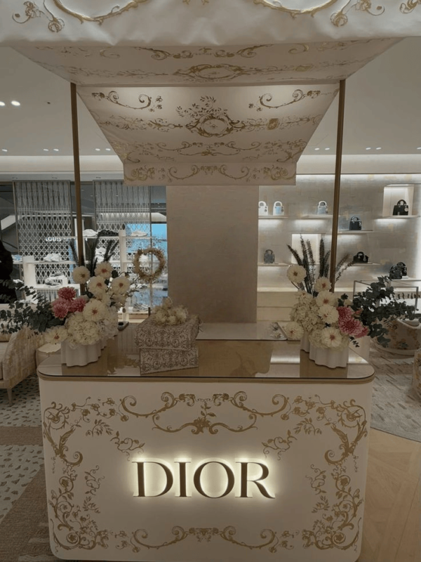 custom perfume cart