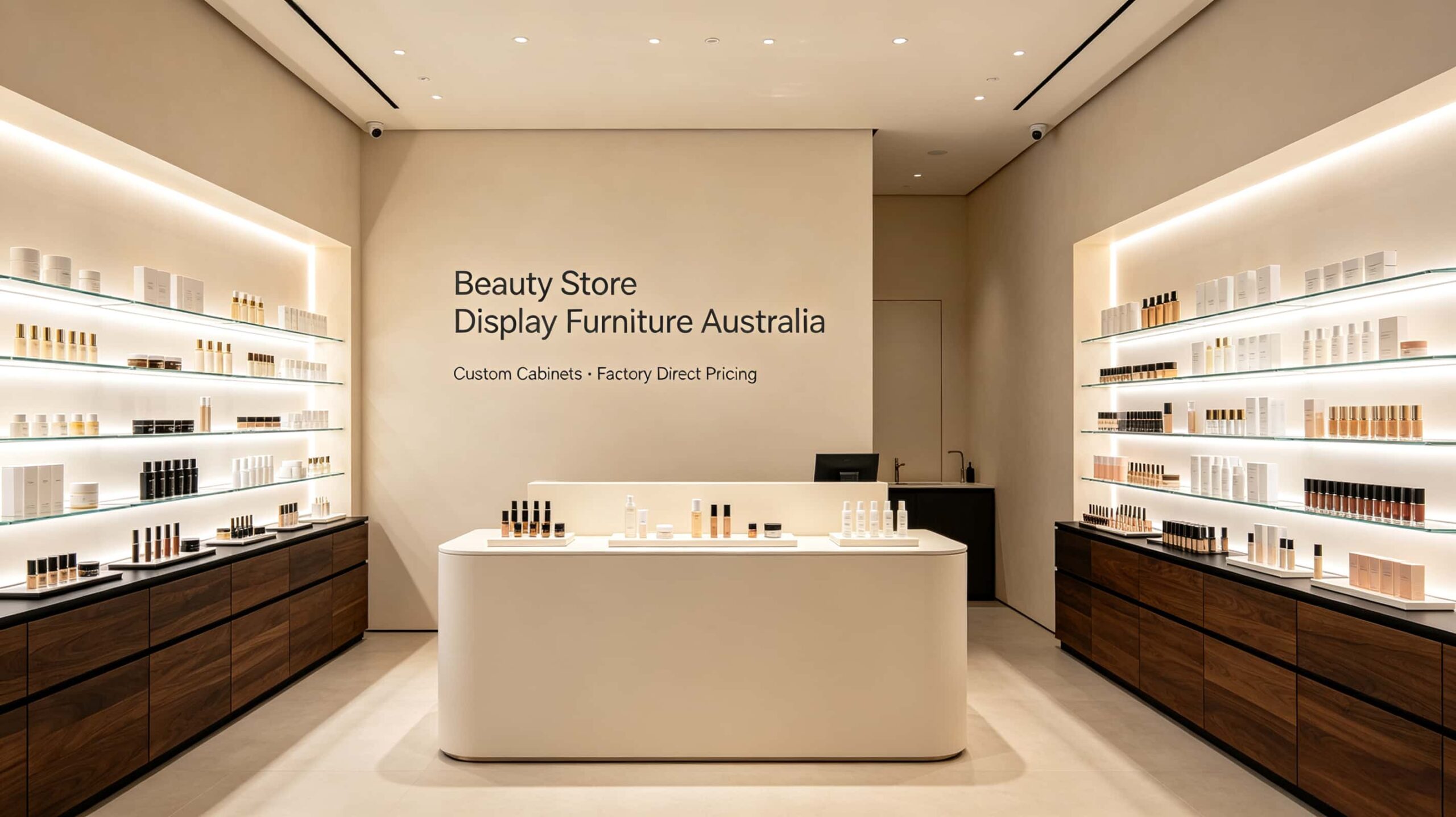 Beauty Store Display Furniture Australia