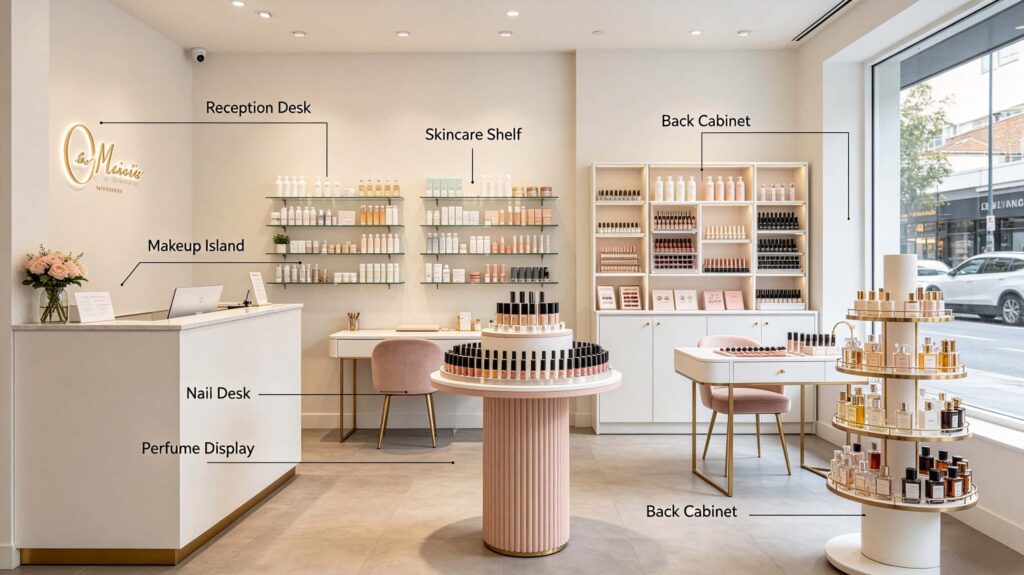 Beauty Store Display Furniture Australia