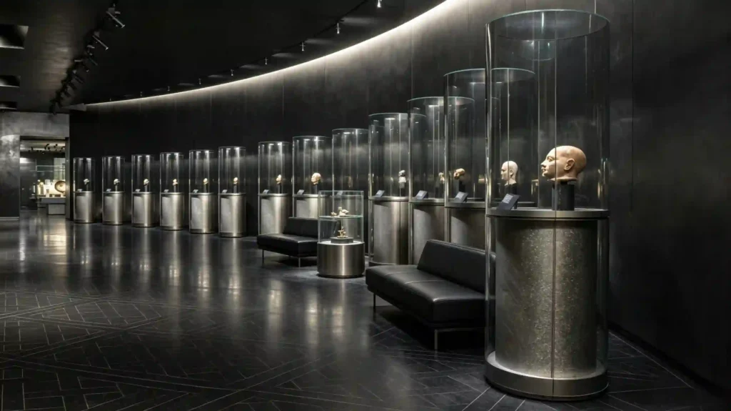 Museum display case