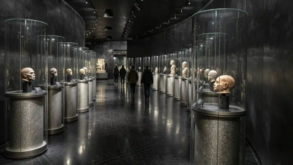 Museum display case