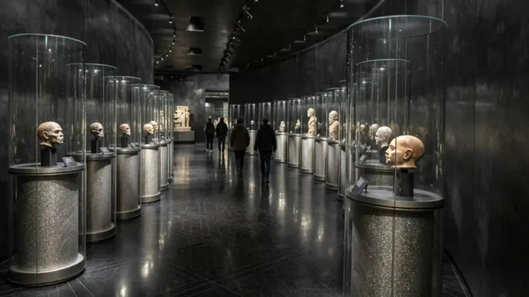 Museum display case