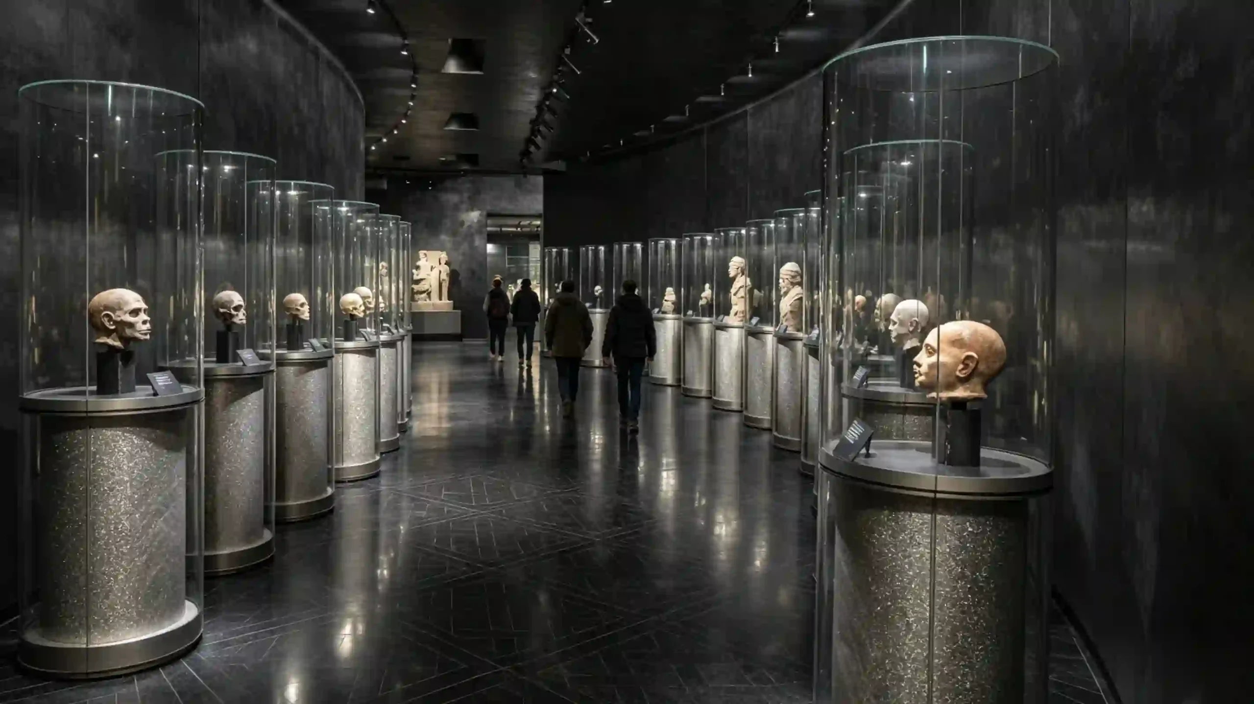 Museum display case
