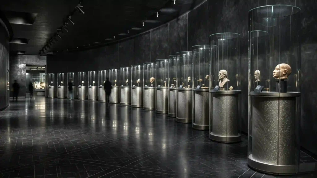 Museum display case