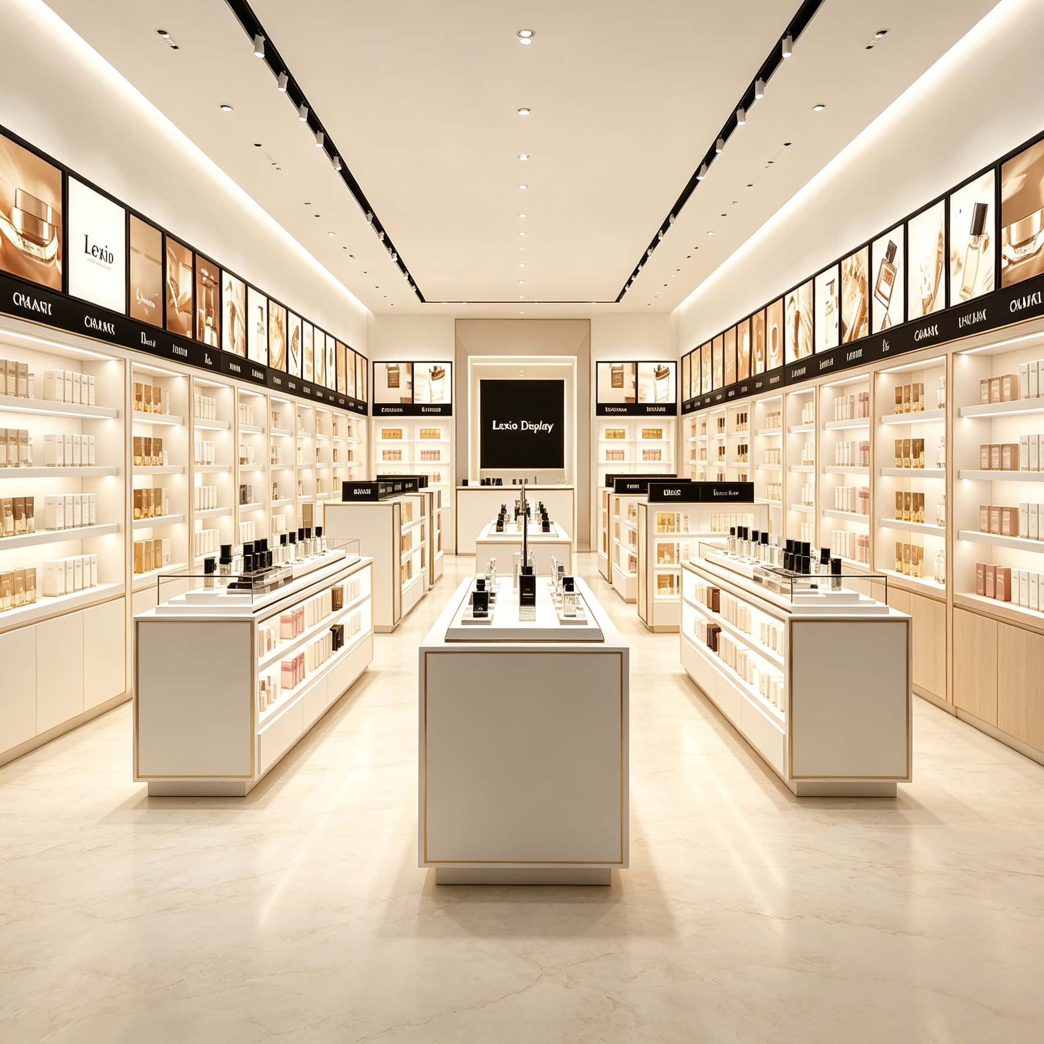 how to choose the right perfume display shelves