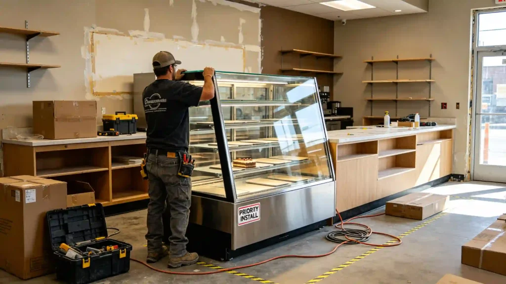 Renovating a coffee shop