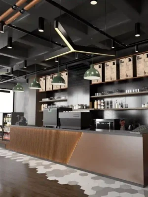 counter for coffee