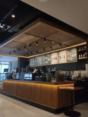 counter for coffee