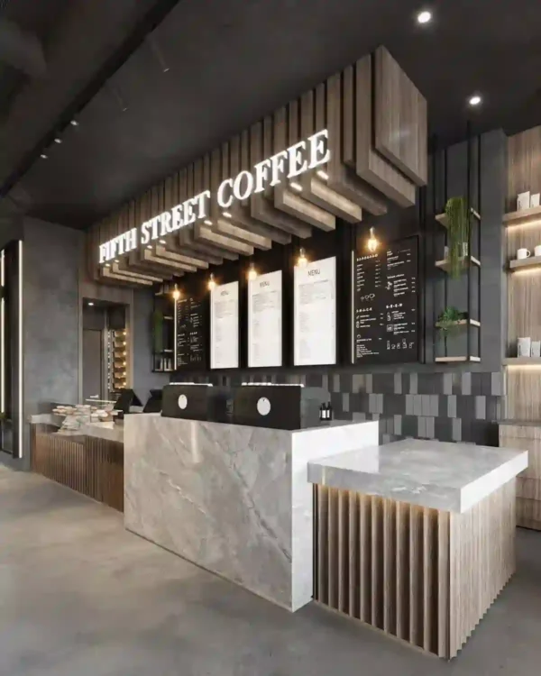 coffee counter (2) counter for cafe