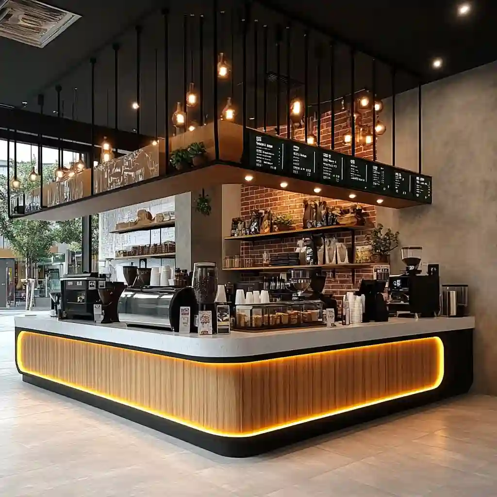 counter for coffee