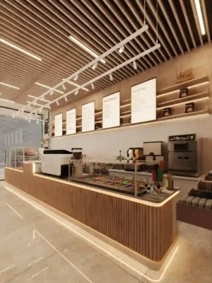 counter for coffee