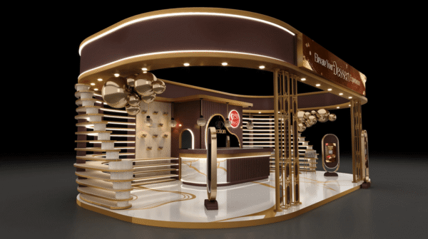 coffee ice cream kiosk (1) Dessert & Ice Cream Kiosk