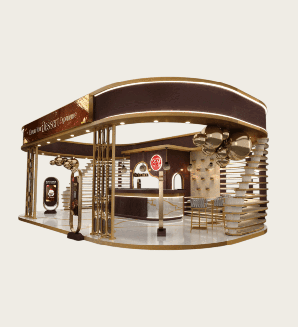 coffee ice cream kiosk (7) Dessert & Ice Cream Kiosk