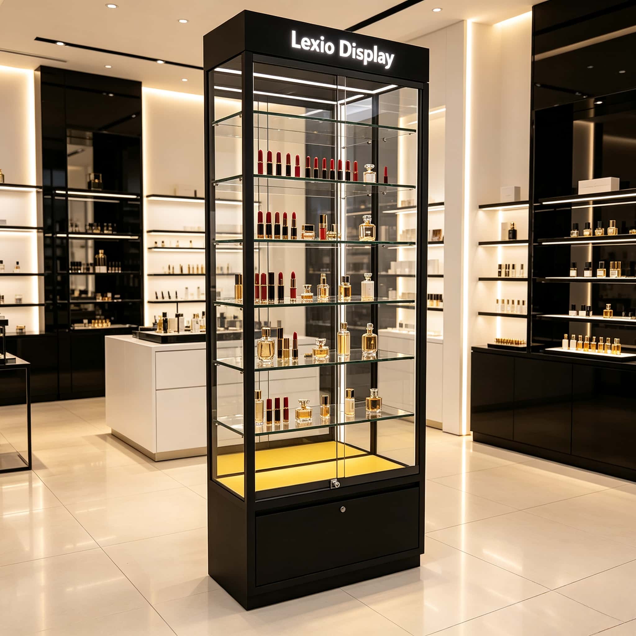 column display cabinets