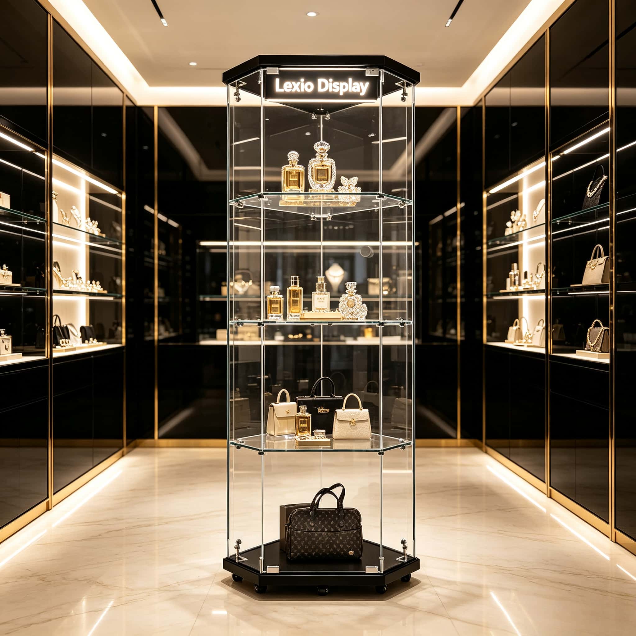 column display cabinets