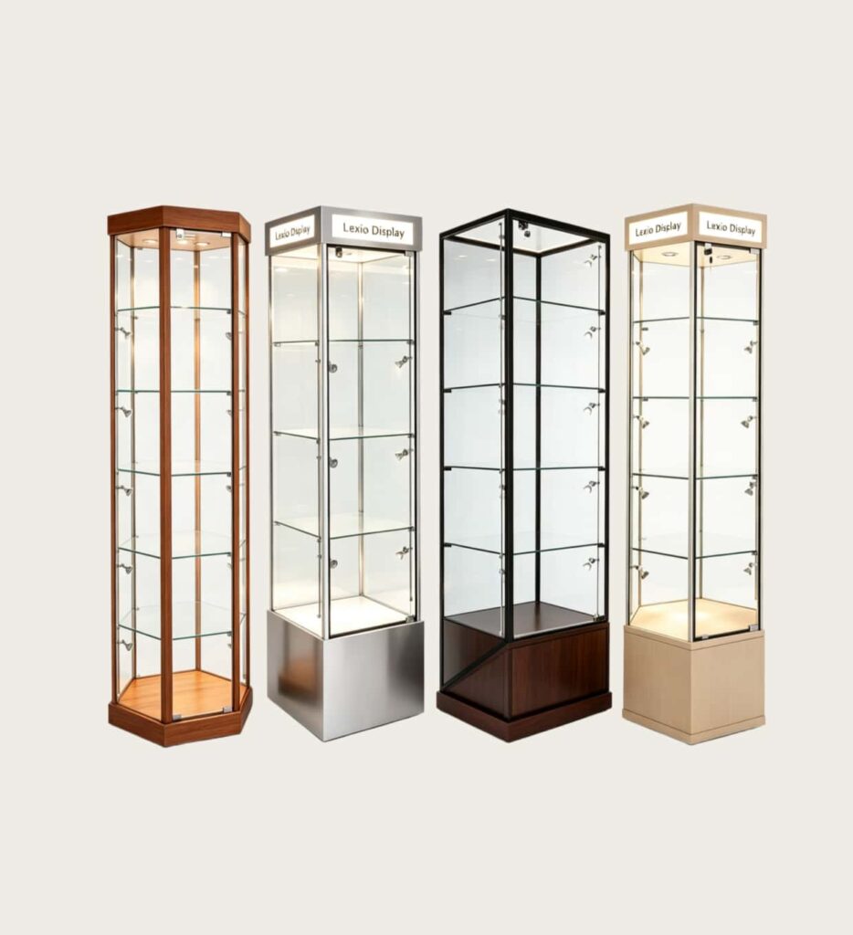 column display cabinets