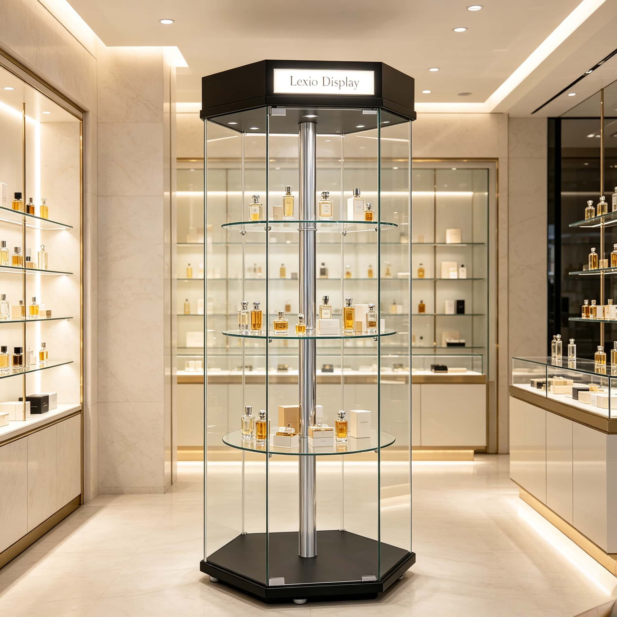 column display cabinets