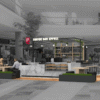 custom coffee kiosk