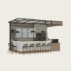 custom coffee kiosk (1) (2) custom coffee kiosk
