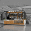 custom coffee kiosk