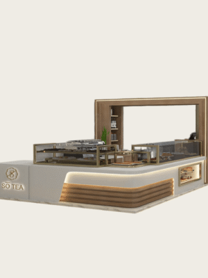 custom coffee kiosk (7) Bakery & Beverage Service Kiosk