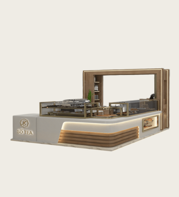 custom coffee kiosk (7) Bakery & Beverage Service Kiosk