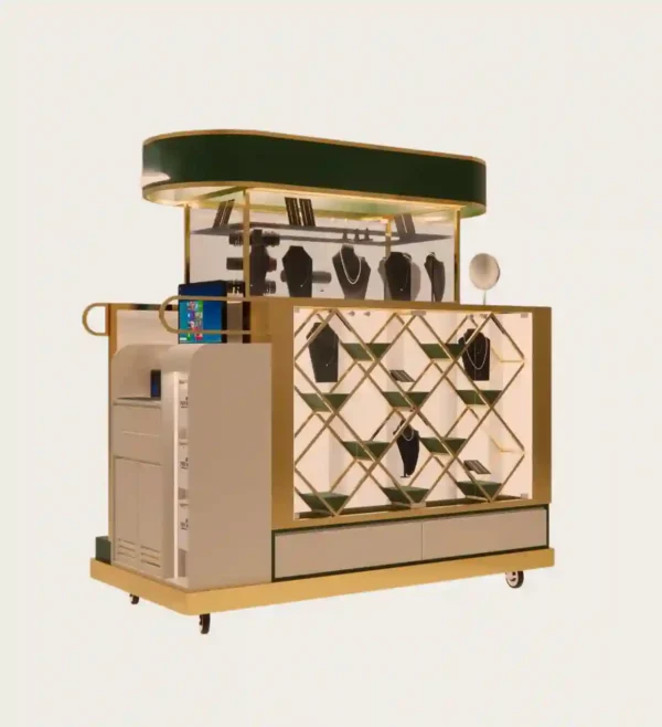 jewelry display cart