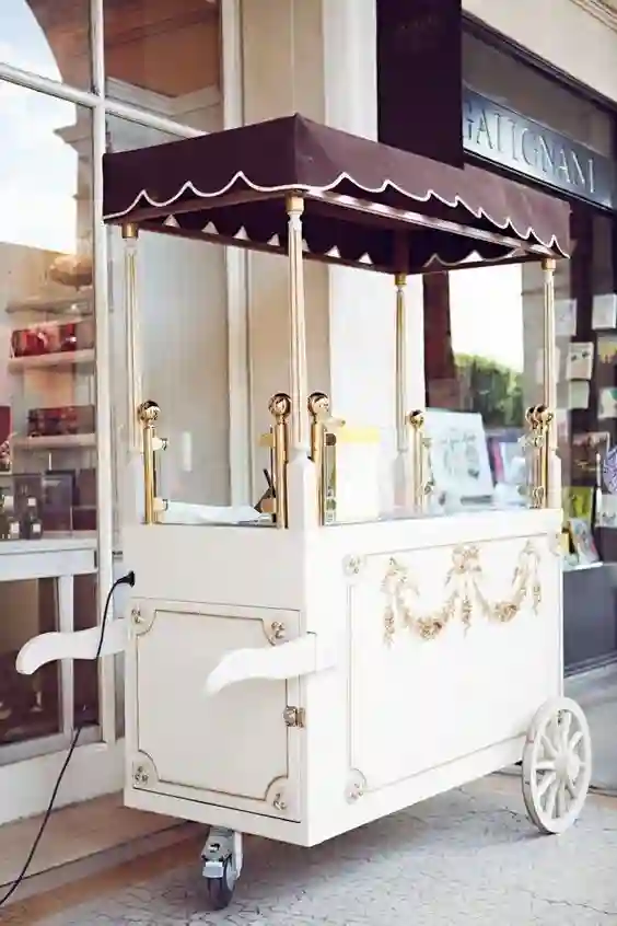 custom display cabinet (2) custom display cart