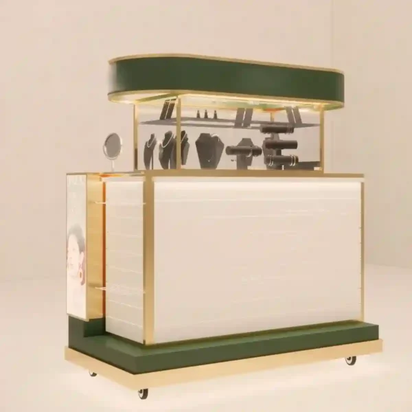 custom display cart