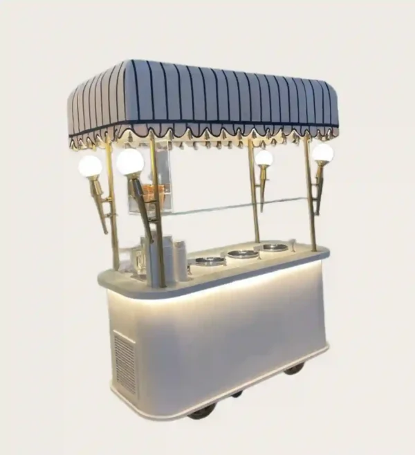 custom display cart