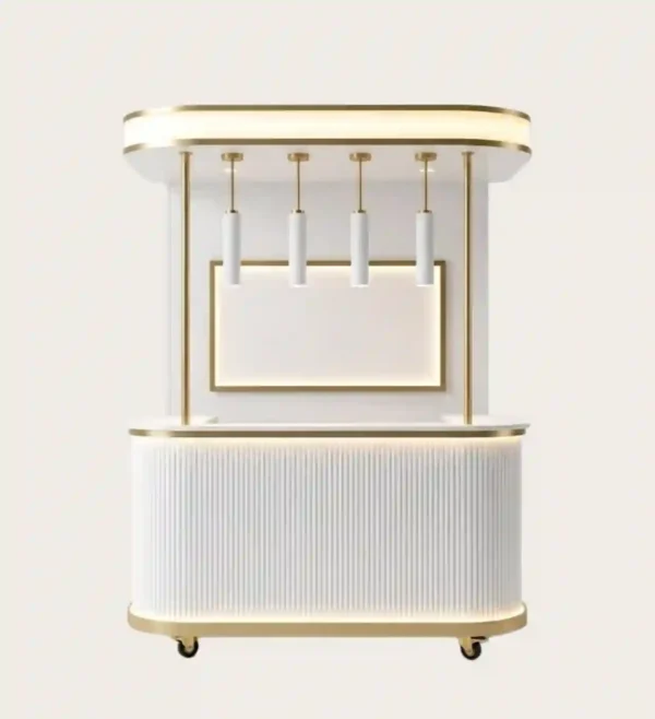 custom display cart