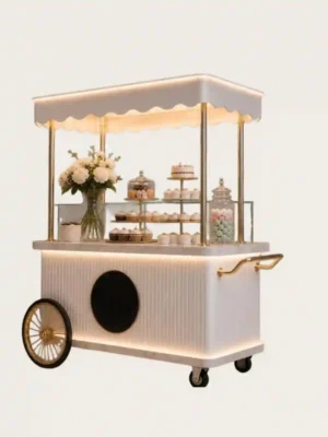 custom display cart