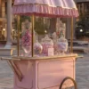 custom display cart