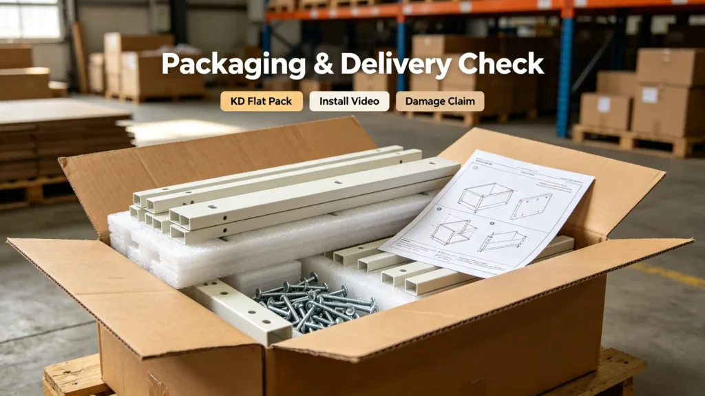 wholesale nail display-packing
