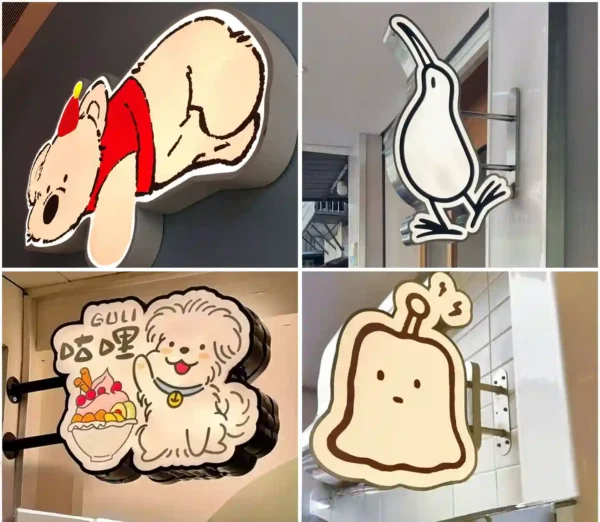 Various different light box effects - customizable - factory price
