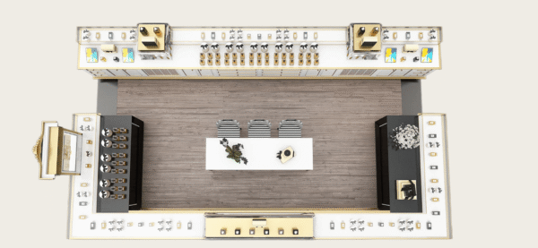 custom perfume kiosk