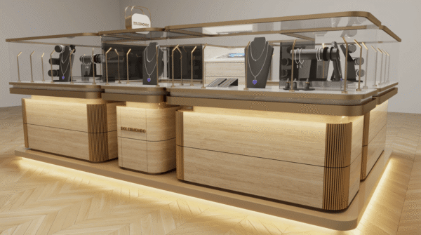 custom jewelry kiosk