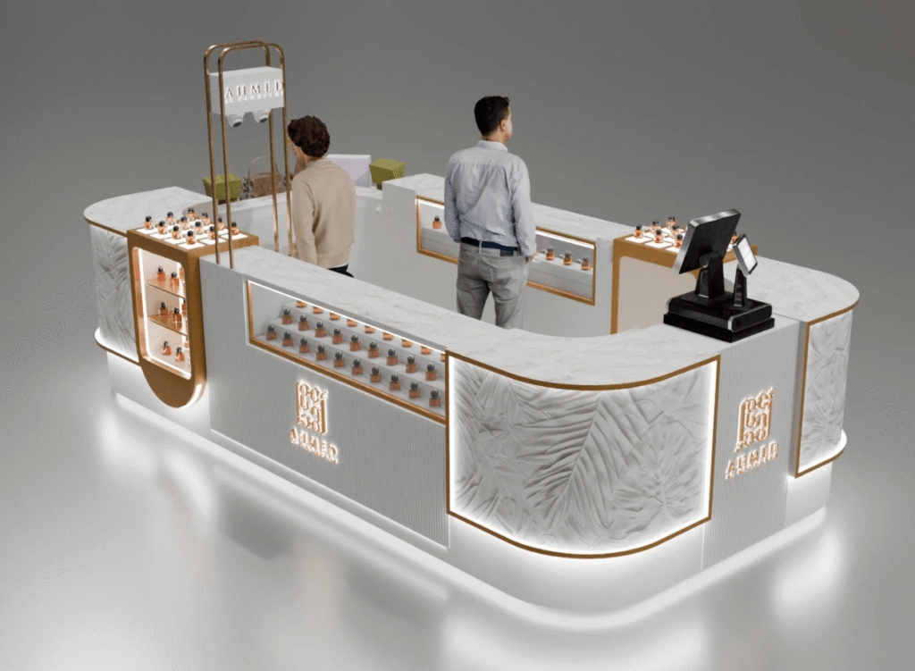 custom perfume kiosk