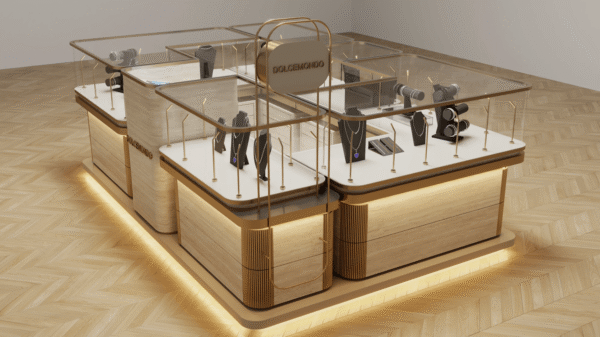 custom jewelry kiosk